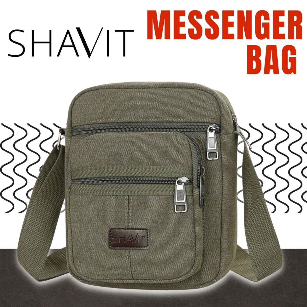 Messenger Bag Shoulder Bag Crossbody Canvas Bags